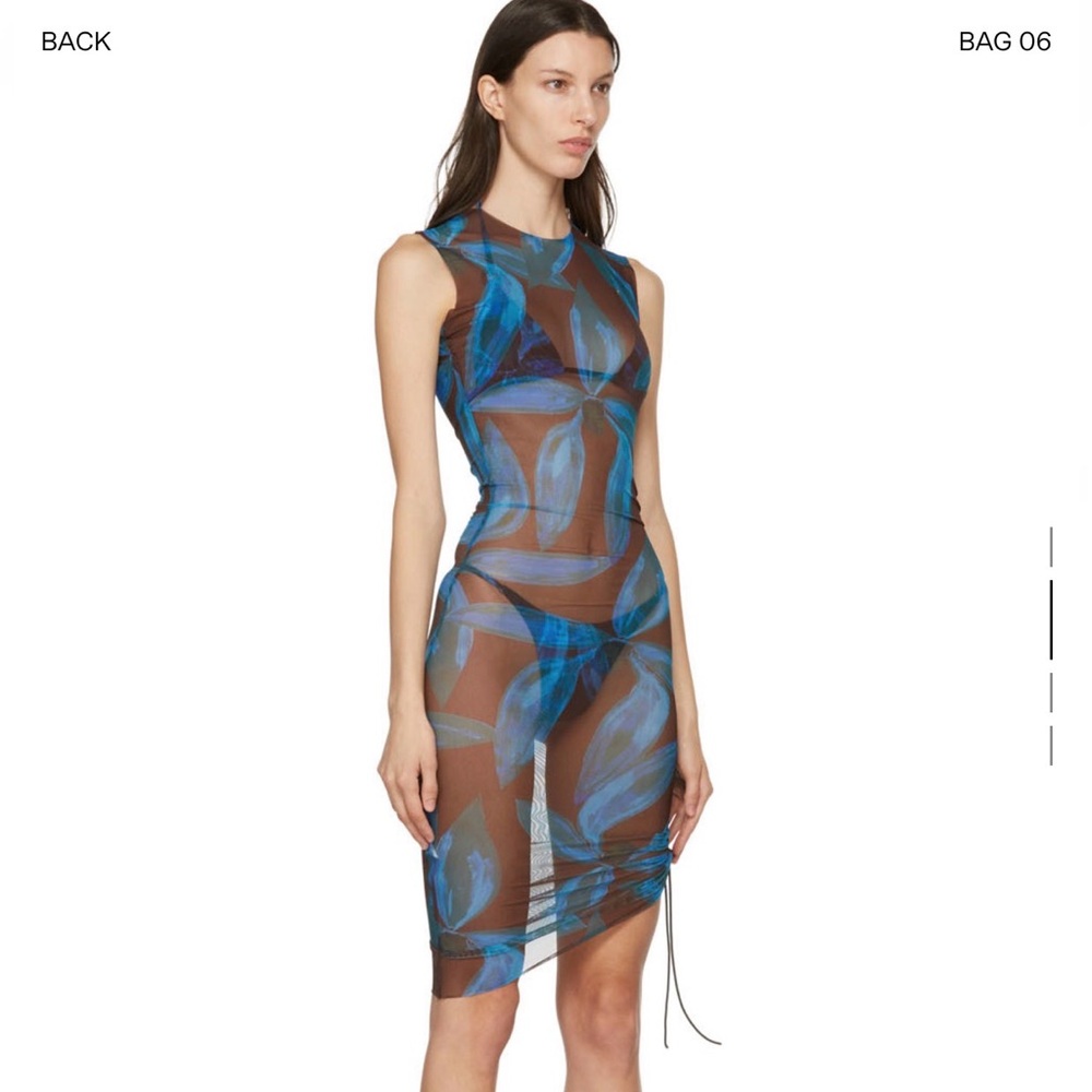 New Louisa Ballou Heatwave Mesh Dress